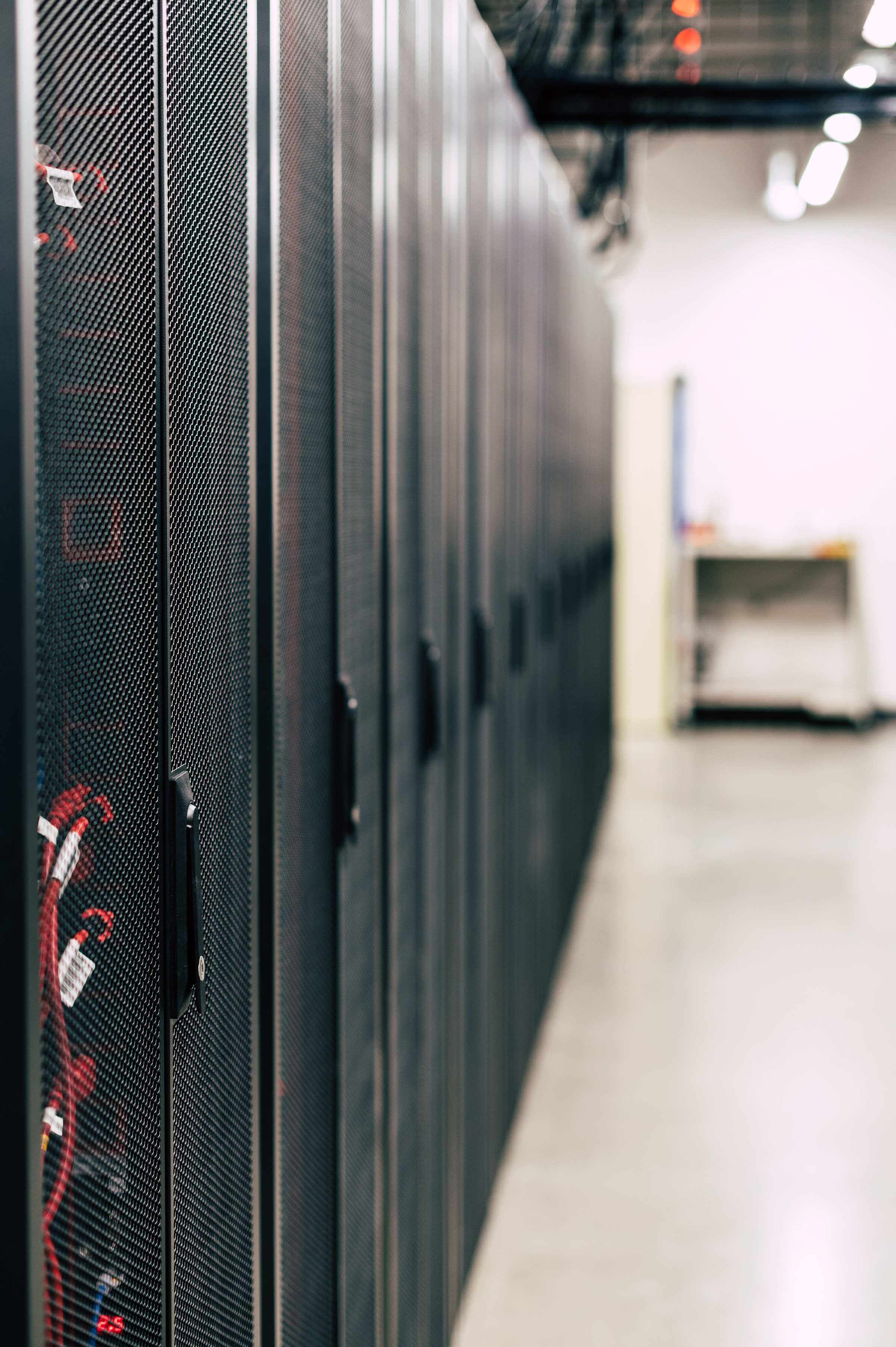 Backup infrastructure (modern racks, not retro tape)