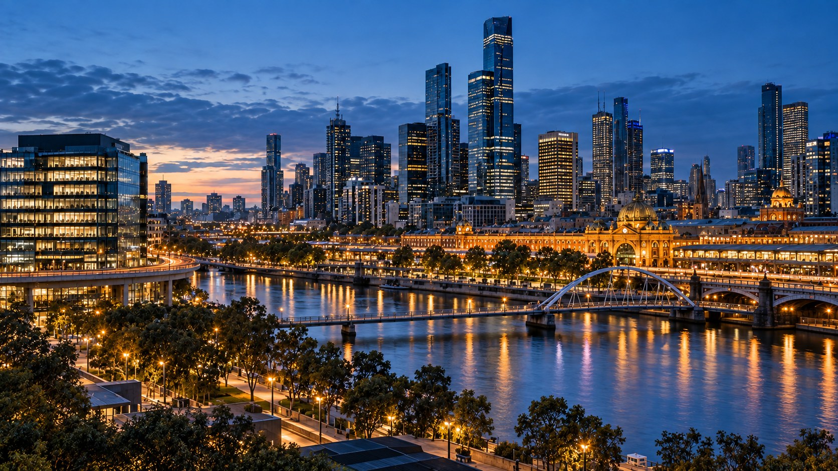 Melbourne commercial and infrastructure context